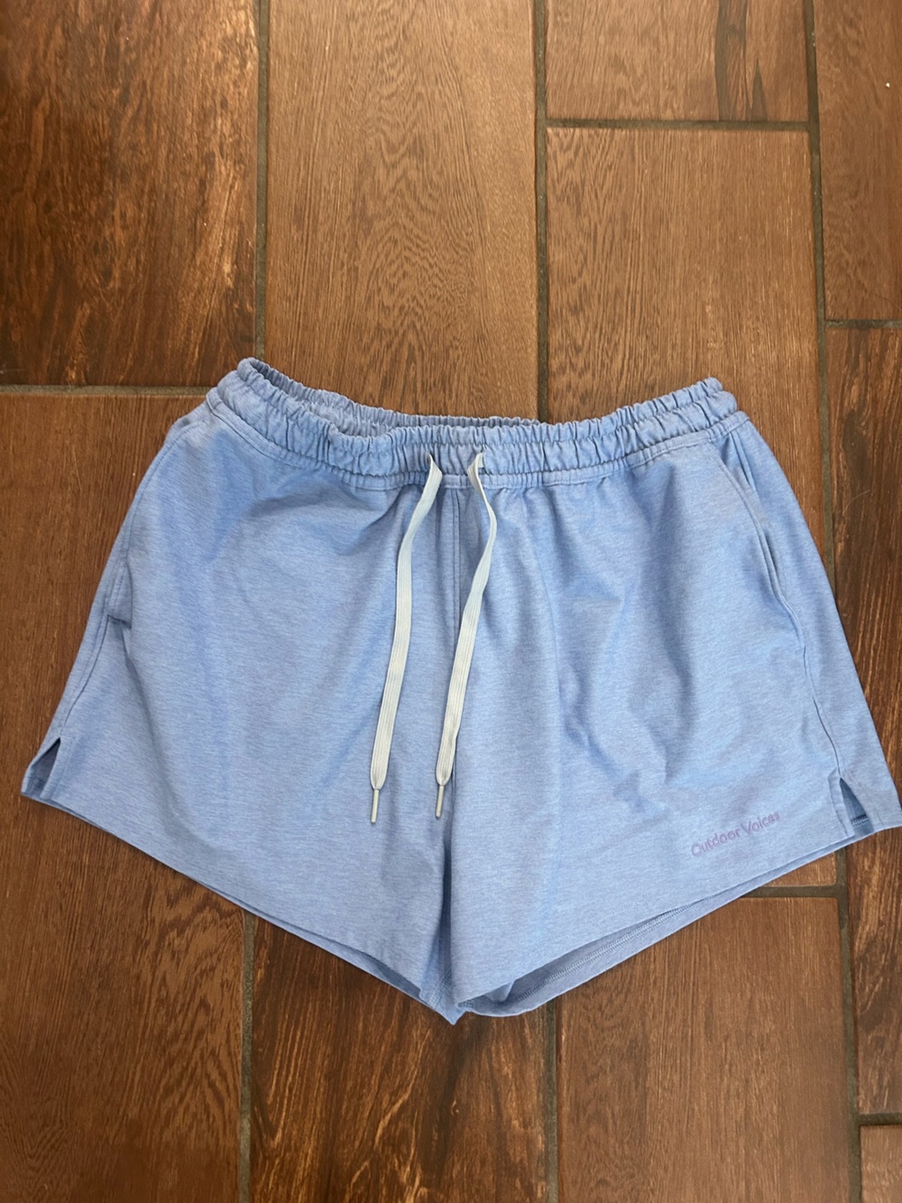 Outdoor voices size S blue athletic shorts